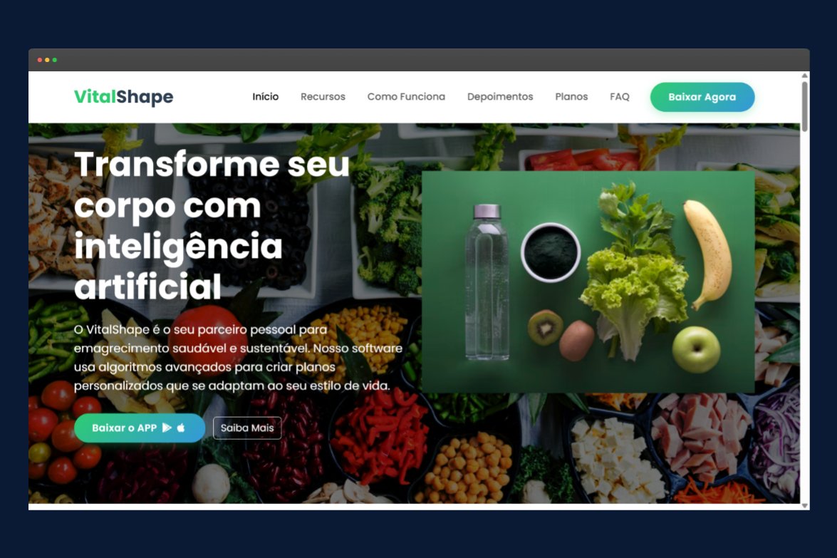 VitalShape - Aplicativo de Emagrecimento