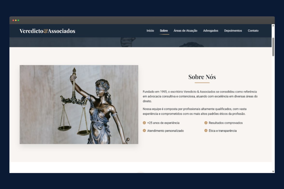 Página Principal do Escritório