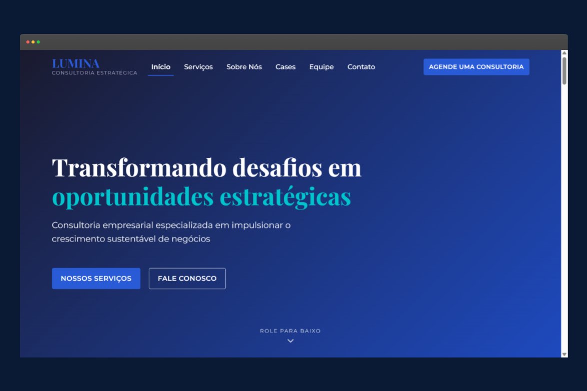 Lumina - Consultoria de Negócios